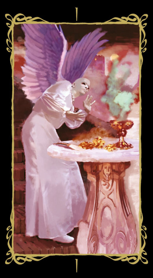 Tarot Of Dark Angels Deck – 78 Card Mystical Tarot Set With Guidebook, 66 X 120mm, Multilingual