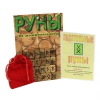 Руны из можжевельника прорисованные