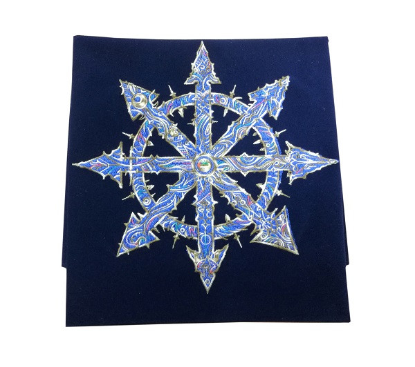 Скатерть «Звезда Мироздания» (темно-синяя ткань)