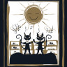 Golden Black Cat Tarot