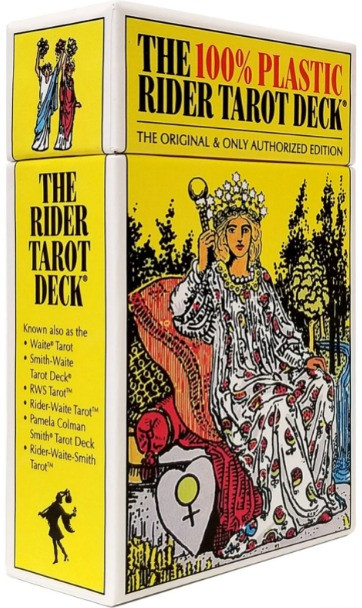 100% Plastic Rider Tarot Deck