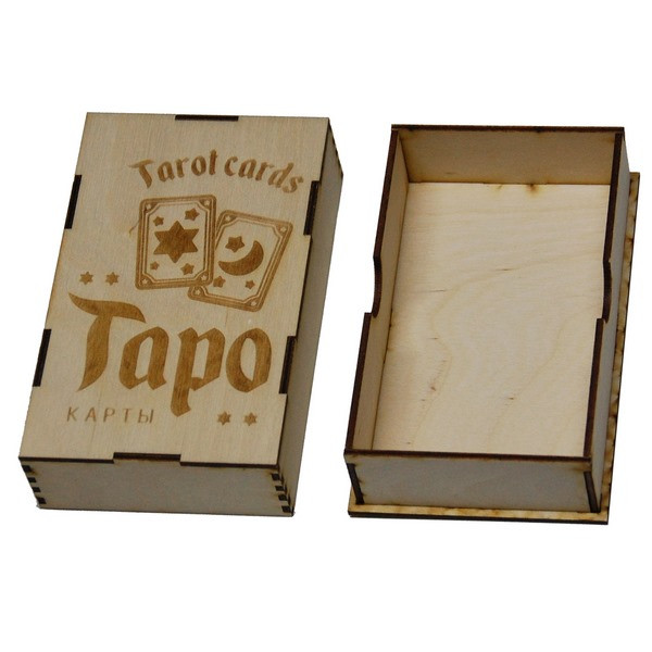 Коробка для хранения карт Таро «Луна и Солнце»