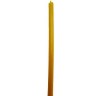 Натуральные восковые свечи 10 см (желтые), 20 шт