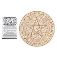 Алтарный диск для ритуалов «Магическая звезда»