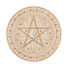 Алтарный диск для ритуалов «Магическая звезда»
