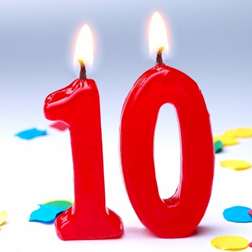 Нам 10 лет!